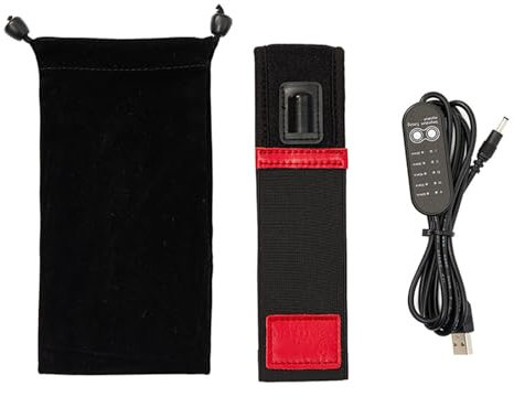 Bande anti-buée USB pour objectif d'appareil photo, chauffe-objectif pour télescopes, longueur 500 mm, 3 niveaux de température