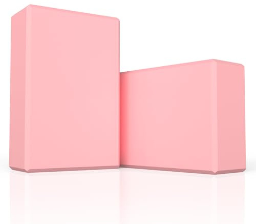 GLOSKIN Bloque Yoga, Ladrillo Yoga de Alta Densidad, Block para Entrenamiento, Liviano y Sin Olor Irritante, Pilates
