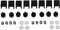 Lot de 8 clips de fixation pour verre d'imprimante 3D, réglables et universels, en alliage d'aluminium, pour plateau chauffant, pour Ender 3, 3 Pro, V2, 3S, 5 Pro
