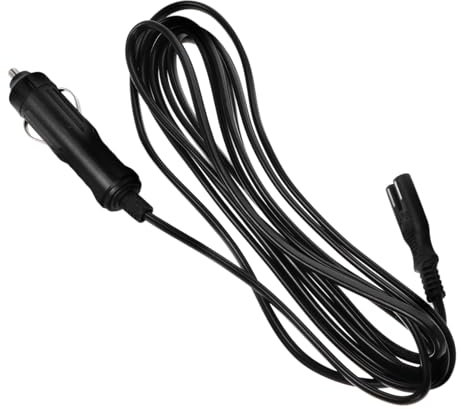 SWOOMEY Cable De Alimentación para Nevera De Coche con Protección contra Sobrecarga Cable De Repuesto De Metros para Cargador De Refrigerador Portátil y Enchufe para Mechero Compatible con
