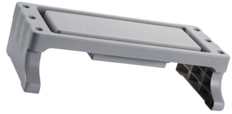 Healeved Laptop Elevated Rack with Drawer and Tablet Stand, Adjustable Height Computer Display Storage Holder for Desktop Monitor and Workstation