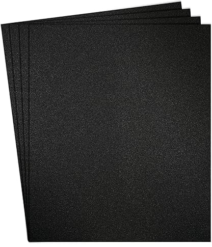 Klingpsor 2009 PS 11 A Schleifblätter mit Papierunterlage, wasserfest, 230X280 - Korn 600, 50 Stück