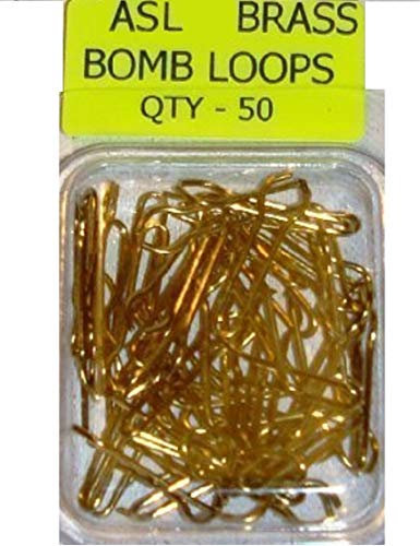 TraceAce Tackle 50 Brass Round Distance Casting Fishing Weights