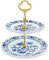 Eschenbach Porzellan Group Romantika Zwiebelmuster Etagere 19 cm/ 23 cm, Porzellan, 1 x 1 x 1 cm