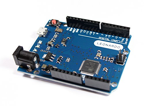 Leonardo - Placa de desarrollo con ATmega32U4, 5 V, 16 MHz, 100% compatible con Arduino