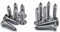 200 pcs Qrity M4 en acier inoxydable vis autotaraudeuses Phillips à tête plate vis bricolage vis à bois (100 PCS M4 x 16 mm, 100 PCS M4 x 20 mm)