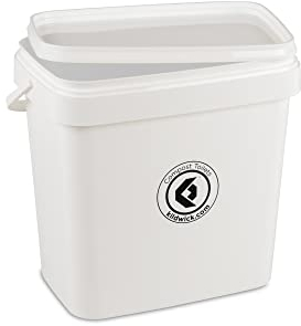 Kildwick Komposttoiletten Feststofftank klein 9,5 l weiß