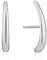 Ania Haie Damen-Ohrstecker Luxe Lobe Hook Stud 925er Silber One Size 87994601
