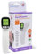 Dreambaby Thermomètre infrarouge sans contact pour bébé - Affichage numérique, alerte de fièvre, mémoire de 20 lectures, sac de rangement inclus, pour adultes et enfants