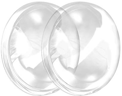 Durovis Essentials Lens Set 2 (37mm) - 2 Bikonvexe PMMA-Linsen für Virtual Reality Headsets und 3D-Brillen Google Cardboard