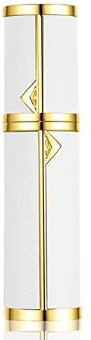 BRARIOS Pulverizador de perfume rellenable, 5 ml, mini perfume, botella pequeña para perfume, botellas de perfume vacías para viajes (blanco G)