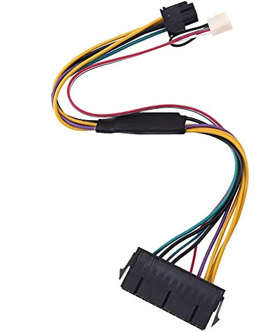 iHaospace ATX 24 Pin a 6 Pin Cable Adaptador de alimentación para HP ProDesk 600 G1 EliteDesk 800 G1 SFF PSU Cable Adaptador de alimentación