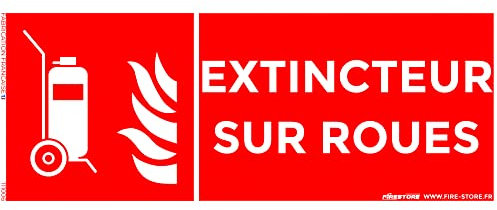 EXTINCTEUR D’Incendie sur Roues