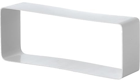 220x90mm Manicotto Rettangolare per Raccordi di Canalizzazione - Rettangolare Giunto in Plastica