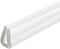 sourcing map U Channel Edge Trim, 4.9ft Length Rubber Guard Seal Strip Edge Protector Fit for 1-2mm Edge, (9/32 W x 5/32 H) Clear