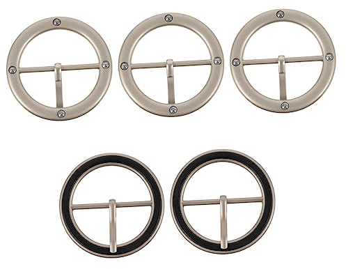 Yardenfun 5st Schnalle Mit Drei Gängen Tri-gleit-metallschnallen Metallleine Frauen Schalschnalle Schnallen Selber Nähen Verstellbare Metallschnallen Taschen Legierung Charmant Damen