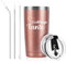 Livole Geschenke für Tante Tantchen Weihnachten, Tantchen Geschenk Geburtstag, Weihnachtsgeschenke, Lieblings Tante - 600ml Edelstahl Kaffeebecher to go, 20oz Thermobecher mit Deckel und Strohhalm