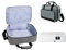 Borsa da trasporto per proiettore Epsons CO-W01, custodia per proiettore Epsons CO-FH02, VS260, ViewSonicss M2W WXGA con tasche e spallacci regolabili (grigio)