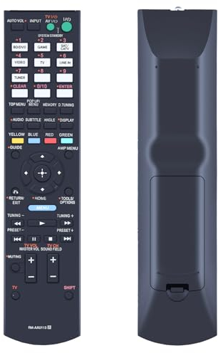 Neue Fernbedienung RM-AAU113 für Sony Heimkino-AV-System, kompatibel mit HT-CT550W HT-CT550 HT-SS380 HTC-T550W HTCT550W HTCT550 HTSS380