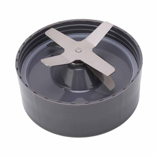 WPKD BLUEIY Cuchillas de Repuesto para Licuadora,Licuadora de Cuchillas de Repuesto,Cuchillas Cruzadas De Acero Inoxidable con Junta De Goma Para Licuadora De Cocina(600W,3,7 * 10cm)