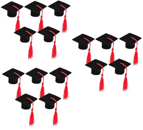 Cabilock 15 Uds Mini Tapa Doctoral Cubierta De Botella Doctoral Cubierta Doctoral Tapa De Botella De Vino Borla Botella De Vino