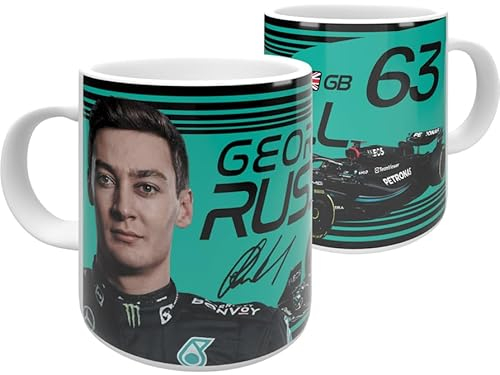Partisan George Russell F1 Mug en céramique 325 ml