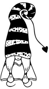 Zauberhafter Wichtel Stempel Wichtelina Holzstempel