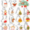 Ausstechformen Weihnachten Ausstecher 14 Stück, Nifogo Ausstechformen für Backen Xmas Party, Edelstahl Keksausstecher mit Lebkuchenmann, Weihnachtsbaum, Schneeflocke