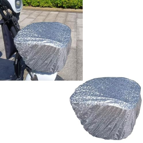 YehVeh Fahrradkorb-Regenschutz, leicht, wasserdicht, für Fahrrad, vorne und hinten, Kofferraumtasche, Elektro-Scooter, Lenker, Ladung, Lebensmittel, Motorrad, E-Bike, 2 Stück