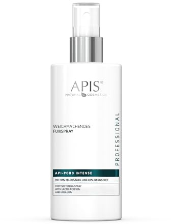 Apis API-PODO INTENSE Spray mit 10% Milchsäure & 30% Urea - 300 ml - für ein intensiv weiches und geschmeidiges Hautgefühl
