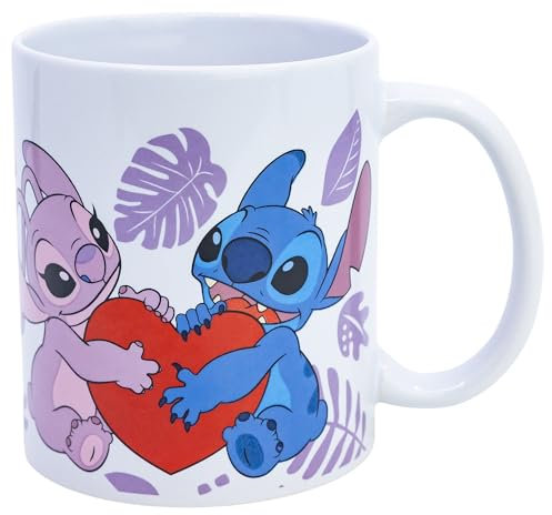 Tasse en céramique de 325 ml dans une boîte cadeau Stitch
