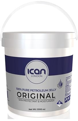 ican Pure White Petroleum Jelly, 5 kg