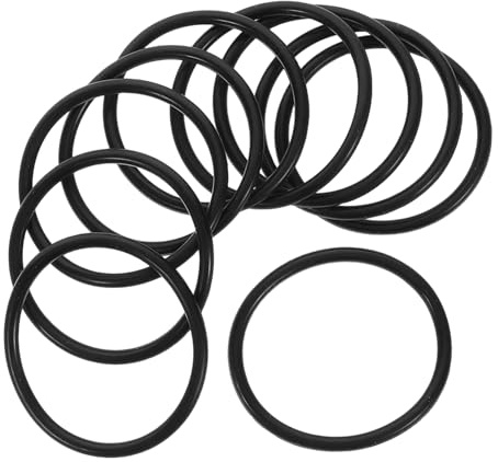 Mikrofonhalterung mit Gummi 10stücke, Universelle Klemme | Schwarz, 3,3x3,3x0,3cm, Leichtes 10 Stück, für Podcasting und Mobile Aufnahmen
