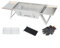 Barbecue pieghevole in acciaio inox senza fumo comodo per cucinare all'aperto e picnic (grandi standard)