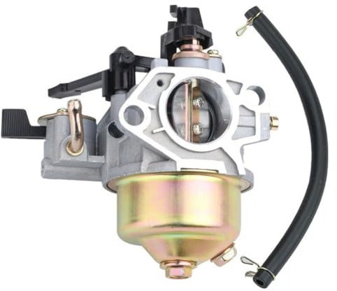 Gettimore Carburateur pour moteur GX340 GX390 13 CV compatible avec nettoyeur haute pression Honda, tuyau d'huile inclus