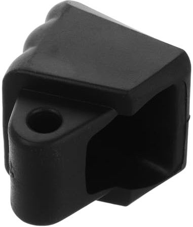 Kichvoe Accessori per Pattini Rotelle Nero in PVC, Pastiglie Freno Posteriori Versatili e Facili da Installare per Inline Skates e Roller Skates, Sicurezza Garantita