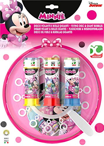Minnie Mouse - Super Blase mit Scheibe und 3 Flaschen, 34 x 24 cm (Dunlop 500111000)