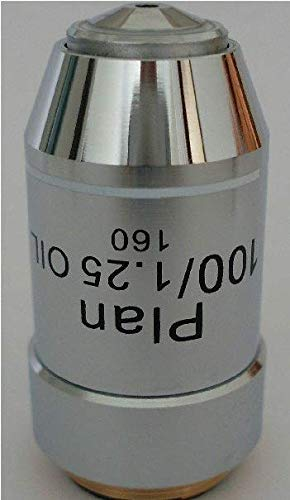 Gowe New 100 x Öl Plan Achromatisches Objektiv für Metallurgie Mikroskope