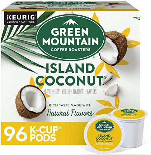 Green Mountain Coffee Island Coconut K-Cup (96 count) Packaging May Vary