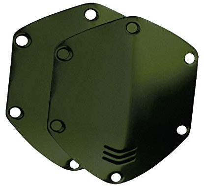 V-MODA Crossfade Over-Ear Headphone Metal Shield Kit - Matte Green