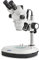 KERN Optics Stereo-Zoom Mikroskop für routinierte Anwender, Trinokular Tubus, 0.7x - 4.5x Objektiv, Säule, 3W-LED, Auflicht, 3W-LED, Durchlicht