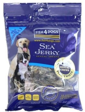 (6 Pack) Fish4Dogs - Sea Jerky Fish Twists 100g