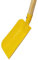 Land-Haus-Shop Kindergartengeräte 1 von 8, Kinder Garten Werkzeuge Geräte Schaufel, Besen, Rechen, Laubbesen, Harke, Grubber, Doppelhacke, Spaten, Metall mit Holzstiel (Schaufel gelb)