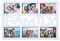 GOODS+GADGETS Bilderrahmen - XXL Fotorahmen Bildergalerie Foto-Collage; Galerierahmen für Hochwertige und exzellente darstellung (Family - Weiß)
