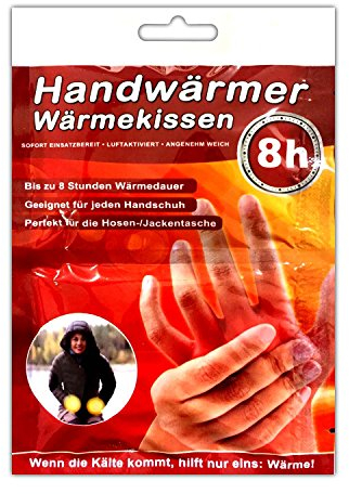 HAC24 1 Paar Taschenwärmer bis zu 8 Stunden Handwärmer Taschenofen Wärmepads