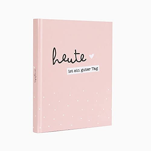 Odernichtoderdoch® Tagesplaner Heute ist ein guter Tag - Planer mit Hardcover - ohne Kalendarium - 17,5 x 21,5 cm