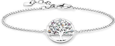 Thomas Sabo Damen Armband Tree Of Love 925er Sterling Silber A1868-477-7-L19V