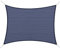 Outsunny Voile d'ombrage rectangulaire 6 x 4 m polyéthylène Haute densité Protection UV avec Sac de Rangement - Coloris Bleu