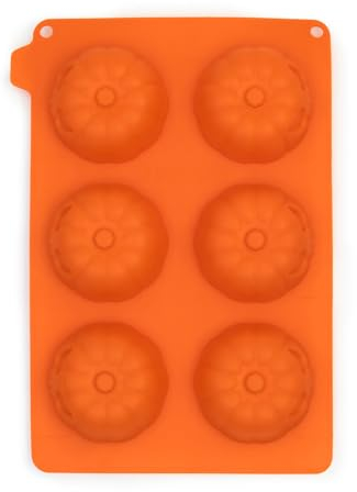 CÉCOA • Moule Silicone Halloween Citrouilles • 100% Silicone Alimentaire Sans BPA • Anti-Adhésif • Cuisson Parfaite & Démoulage Facile • DIY Gâteaux, Friandises, Goûter Enfant, Pâtisserie Maison