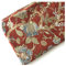 Schwerer Chenille Möbelstoff Meterware Blumenmuster Bezugsstoff Polsterstoff 150cm Breit zum Nähen, Sofa, Vorhang, Stuhlsitzbezug, DIY Basteln(Color:ROT)